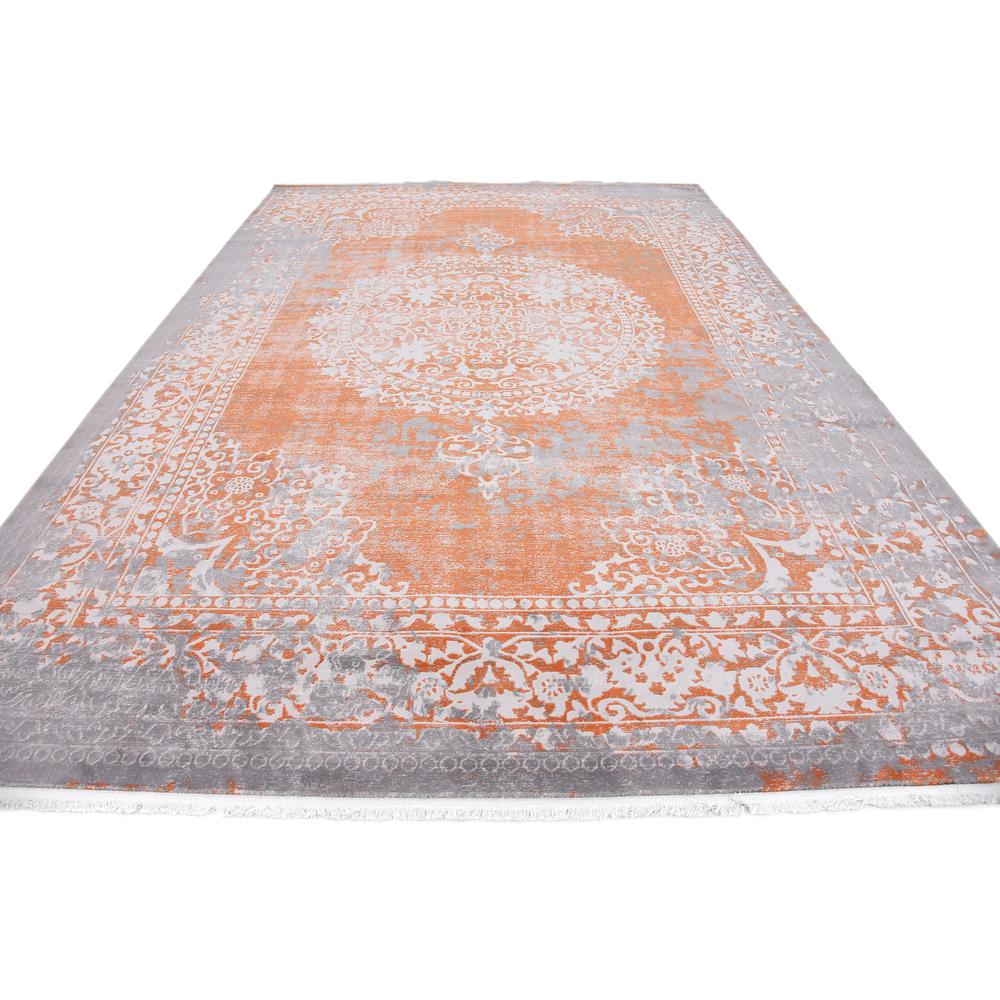 Olwen New Classical Rug, Terracotta (8' 0 x 11' 4). Picture 4