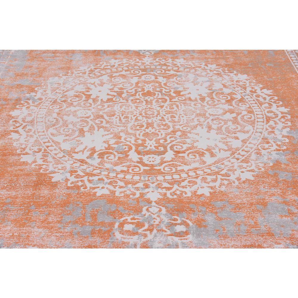 Olwen New Classical Rug, Terracotta (8' 0 x 11' 4). Picture 5