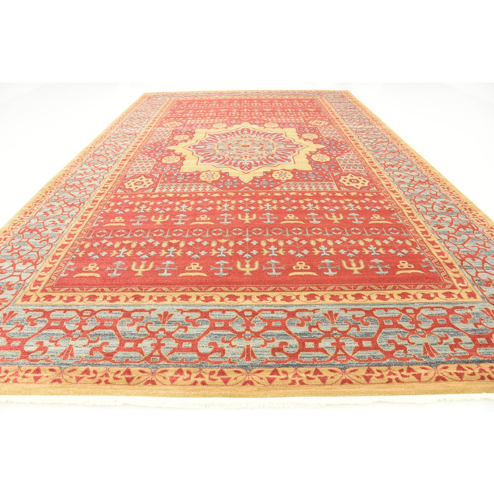 Quincy Palace Rug, Red (10' 6 x 16' 5). Picture 4