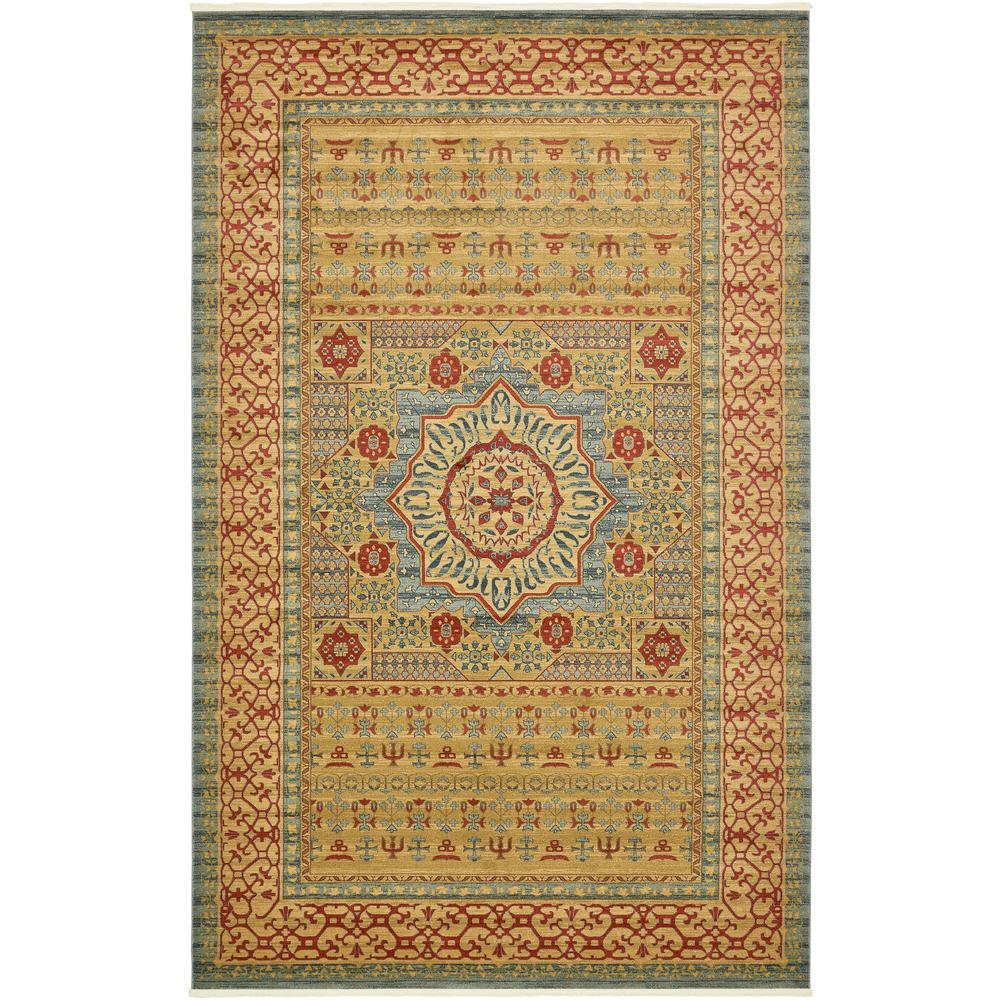 Quincy Palace Rug, Light Blue (10' 6 x 16' 5). The main picture.