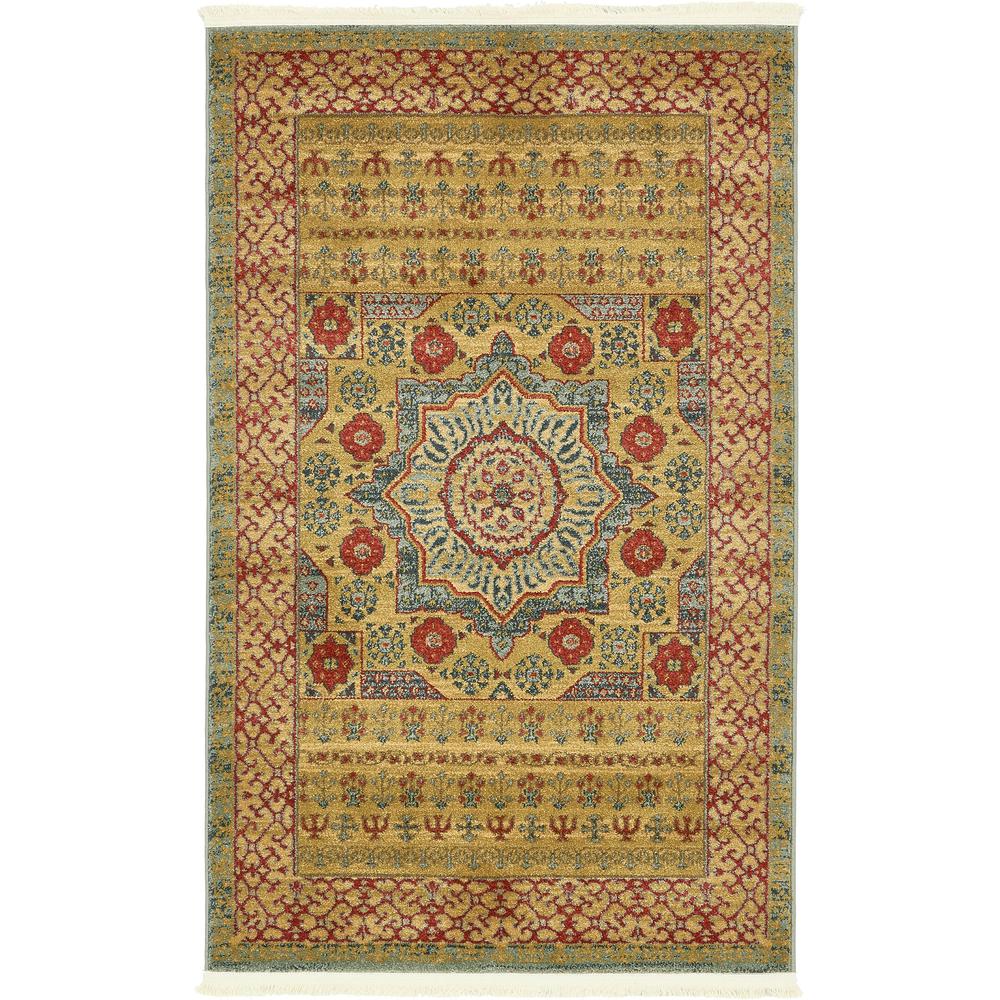 Quincy Palace Rug, Light Blue (3' 3 x 5' 3). Picture 1