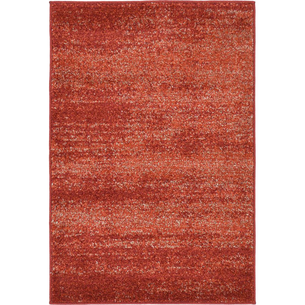 Lucille Del Mar Rug, Terracotta (2' 2 x 3' 0). Picture 1
