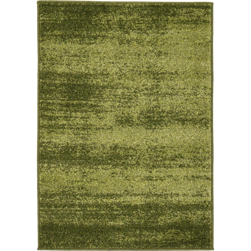 Lucille Del Mar Rug, Green (2' 2 x 3' 0). Picture 1