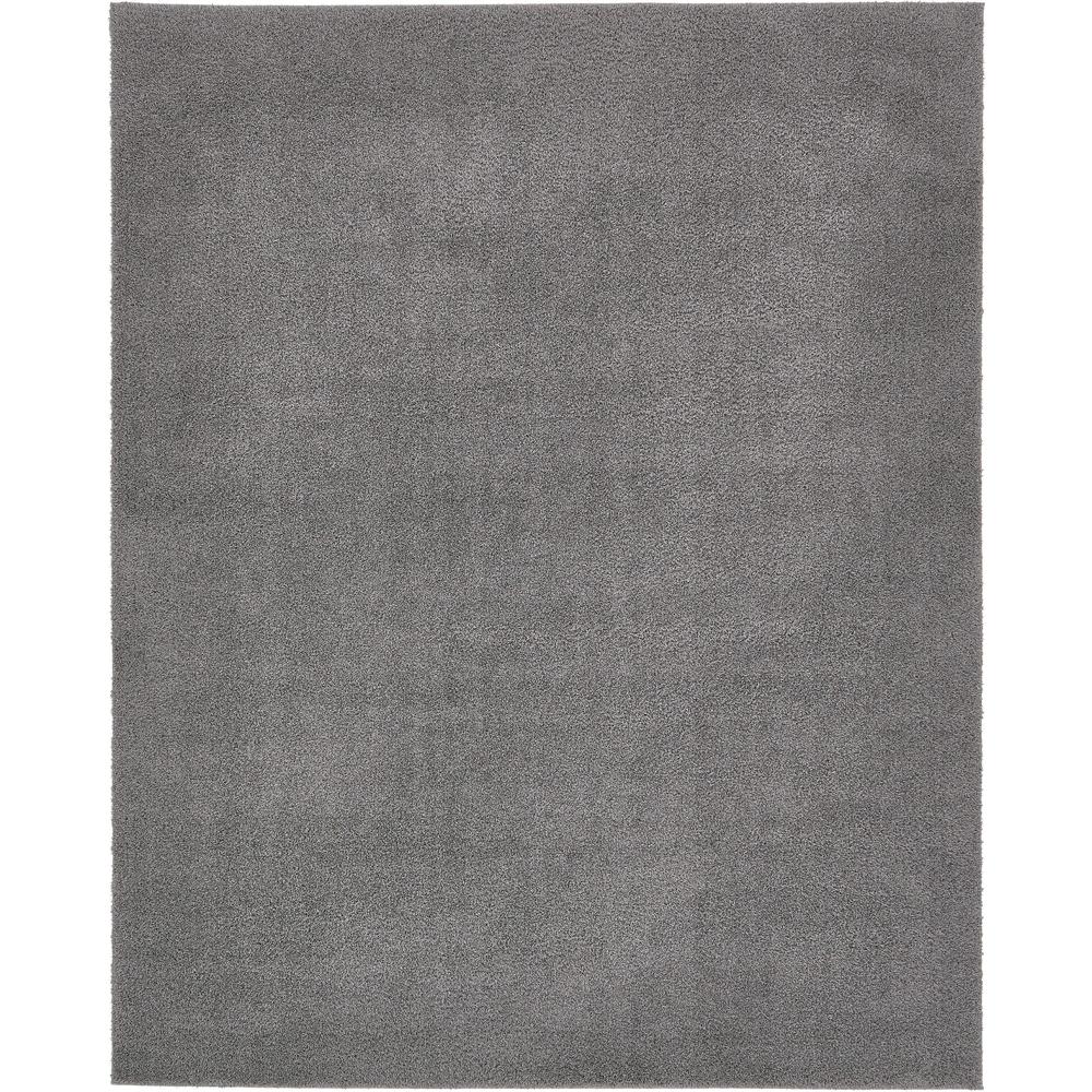 Studio Solid Shag Rug, Dark Gray (8' 0 x 10' 0). Picture 1