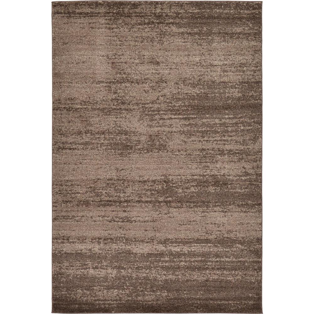 Lucille Del Mar Rug, Brown (6' 0 x 9' 0). Picture 1