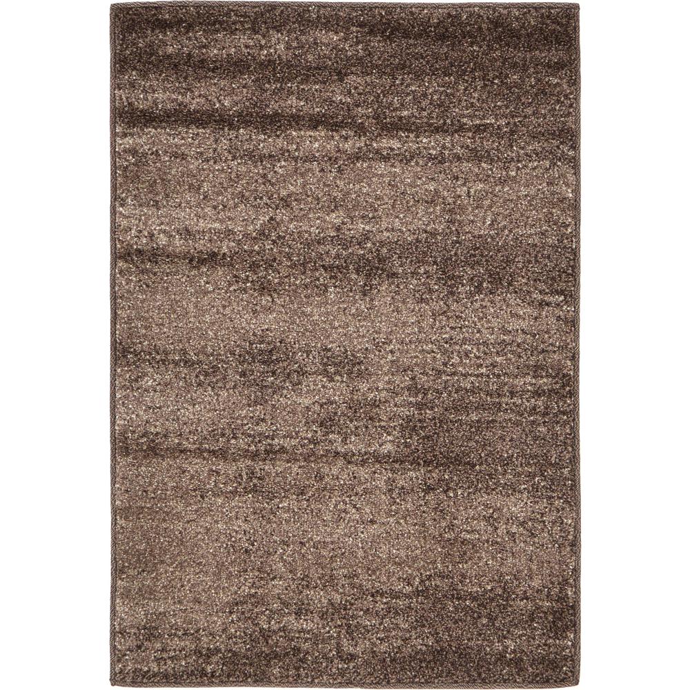 Lucille Del Mar Rug, Brown (2' 2 x 3' 0). Picture 1