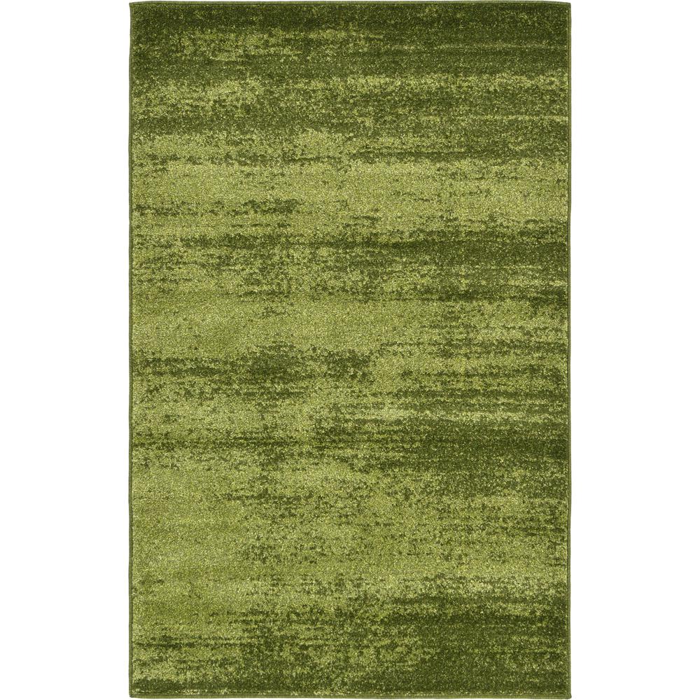 Lucille Del Mar Rug, Green (3' 3 x 5' 3). Picture 1