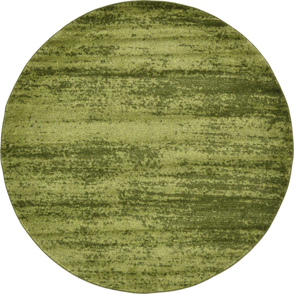 Lucille Del Mar Rug, Green (6' 0 x 6' 0). Picture 1