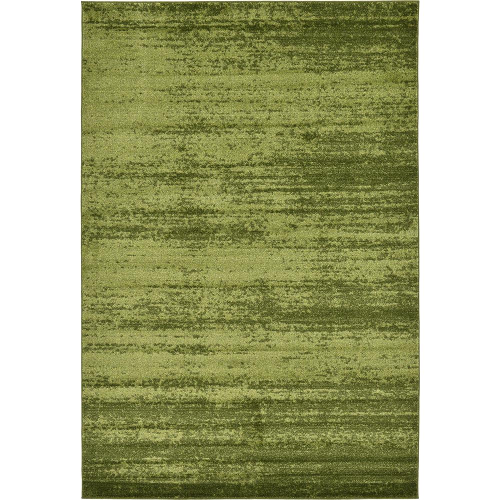 Lucille Del Mar Rug, Green (6' 0 x 9' 0). Picture 1