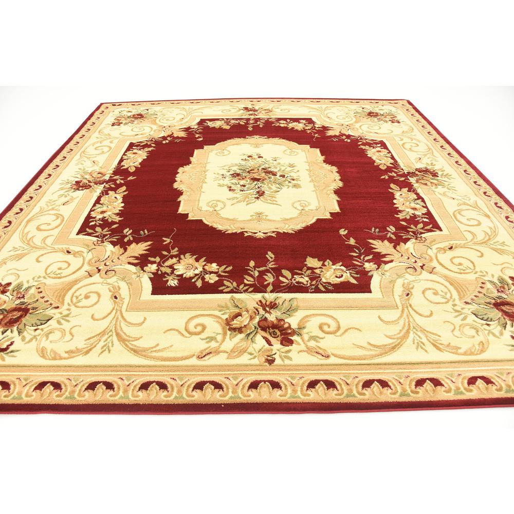 Henry Versailles Rug, Burgundy (10' 0 x 10' 0). Picture 4