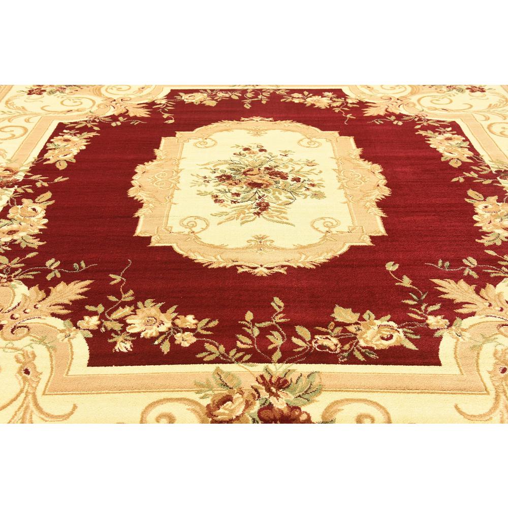 Henry Versailles Rug, Burgundy (10' 0 x 10' 0). Picture 5