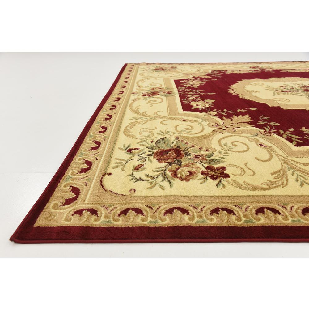 Henry Versailles Rug, Burgundy (10' 0 x 10' 0). Picture 6