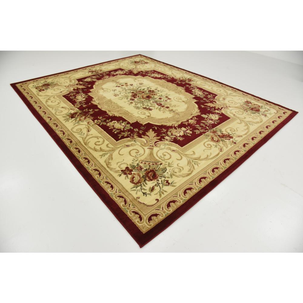 Henry Versailles Rug, Burgundy (8' 0 x 10' 0). Picture 5
