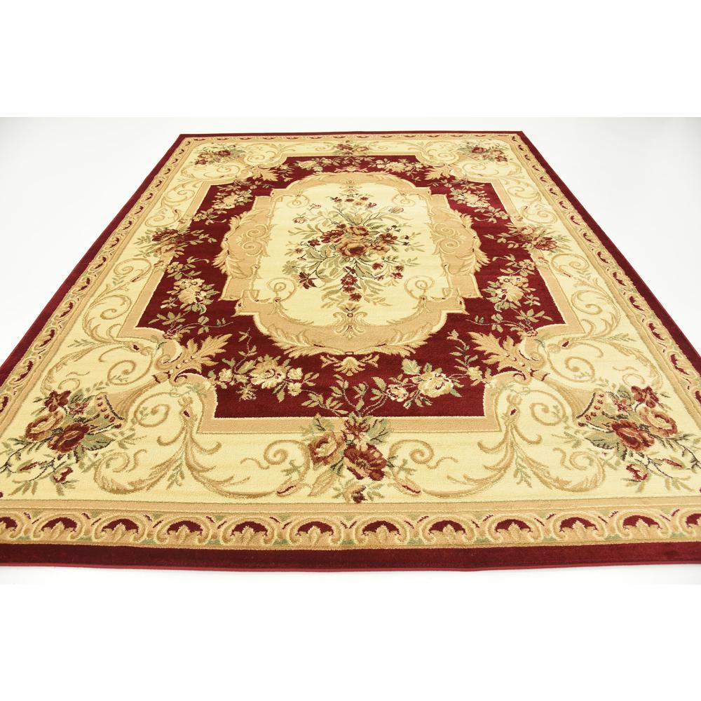 Henry Versailles Rug, Burgundy (8' 0 x 10' 0). Picture 6
