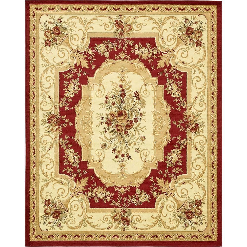 Henry Versailles Rug, Burgundy (8' 0 x 10' 0). Picture 1