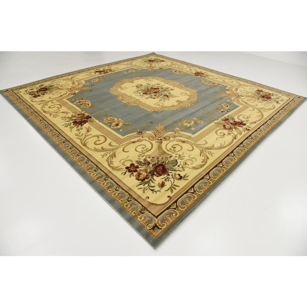 Henry Versailles Rug, Slate Blue (10' 0 x 10' 0). Picture 3