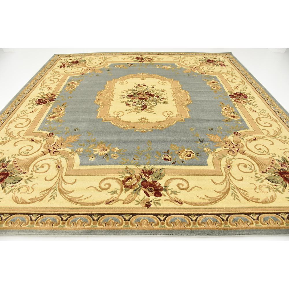 Henry Versailles Rug, Slate Blue (10' 0 x 10' 0). Picture 4