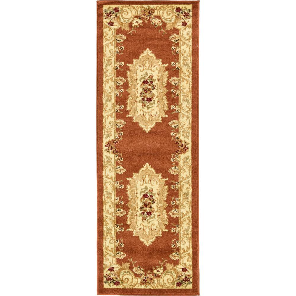 Henry Versailles Rug, Terracotta (2' 2 x 6' 0). Picture 1