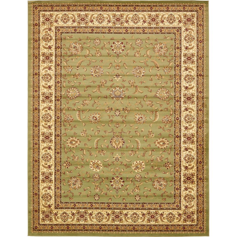 St. Louis Voyage Rug, Green (10' 0 x 13' 0). Picture 1
