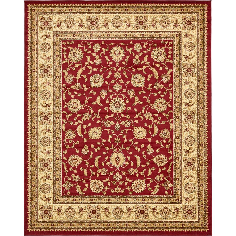 St. Louis Voyage Rug, Red (8' 0 x 10' 0). Picture 1