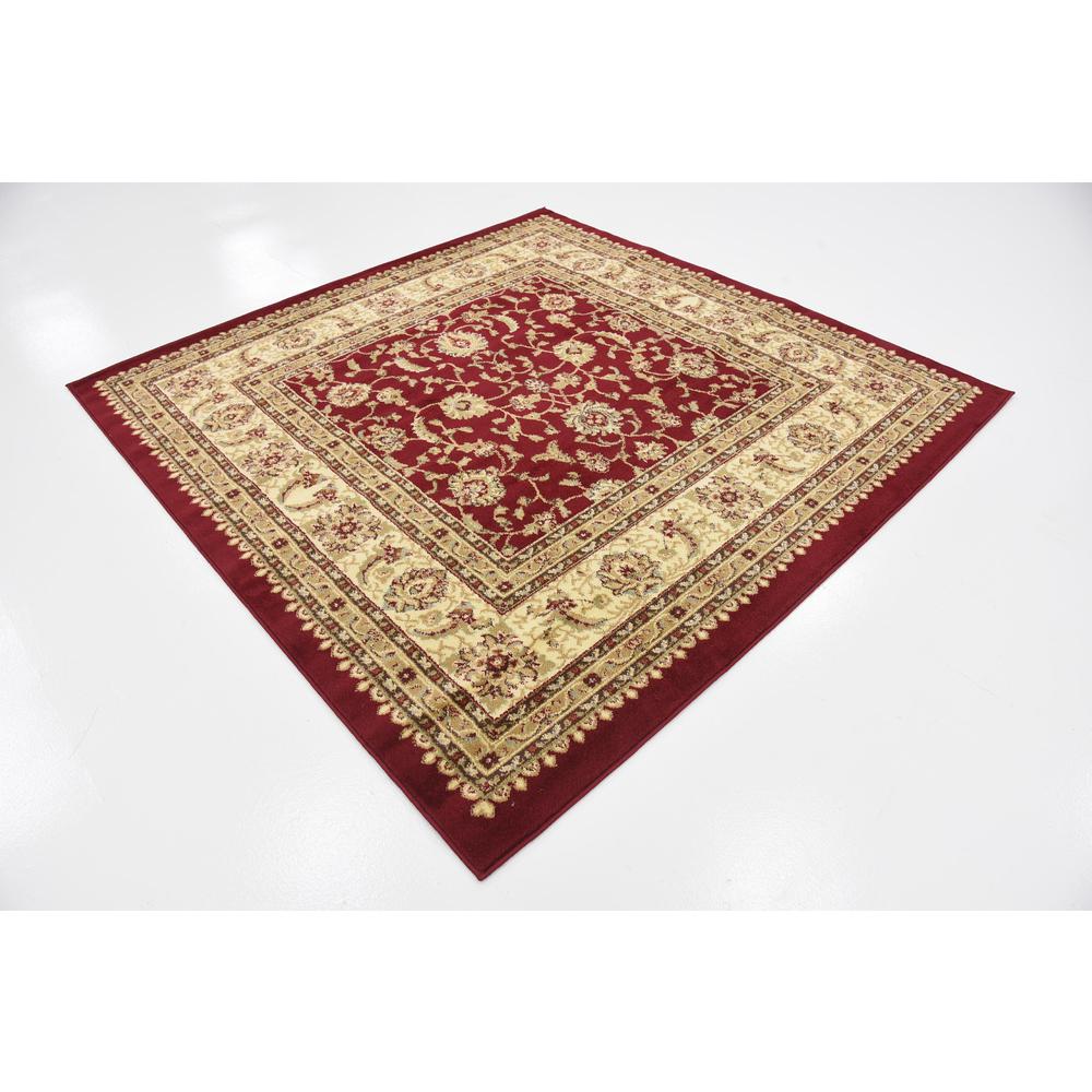 St. Louis Voyage Rug, Red (6' 0 x 6' 0). Picture 3