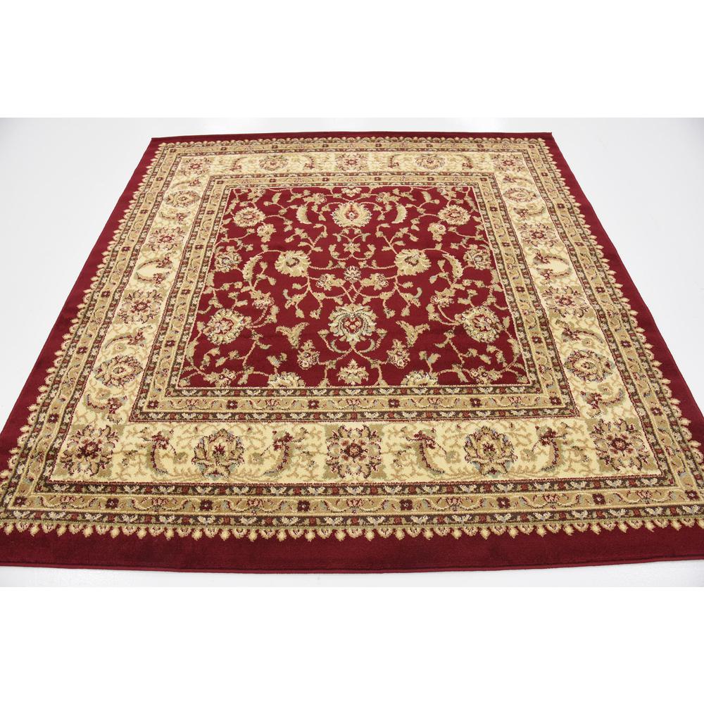 St. Louis Voyage Rug, Red (6' 0 x 6' 0). Picture 4