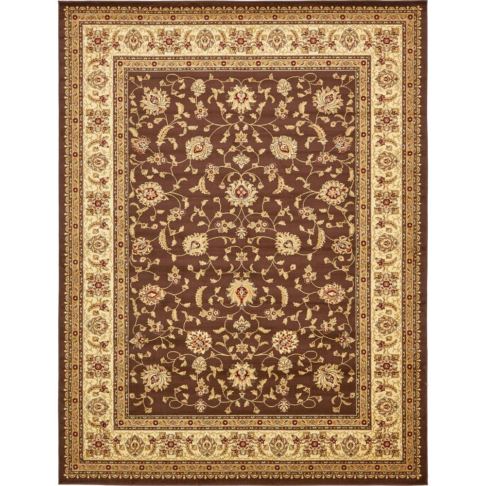 St. Louis Voyage Rug, Brown (10' 0 x 13' 0). Picture 1
