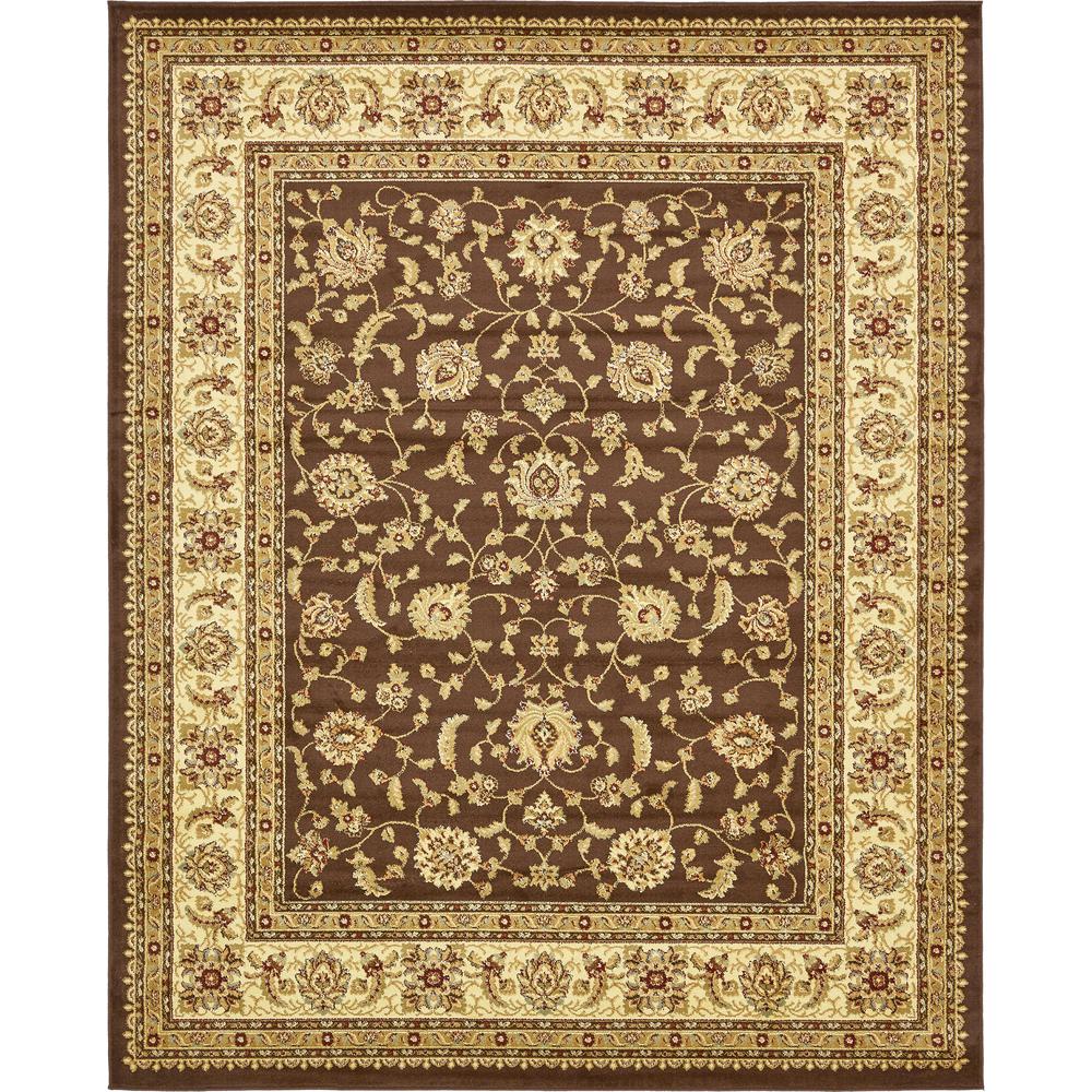 St. Louis Voyage Rug, Brown (8' 0 x 10' 0). The main picture.