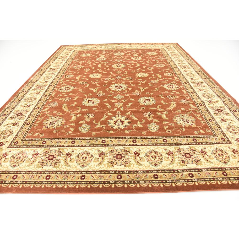St. Louis Voyage Rug, Terracotta (10' 0 x 13' 0). Picture 4