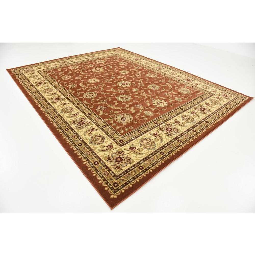 St. Louis Voyage Rug, Terracotta (8' 0 x 10' 0). Picture 3