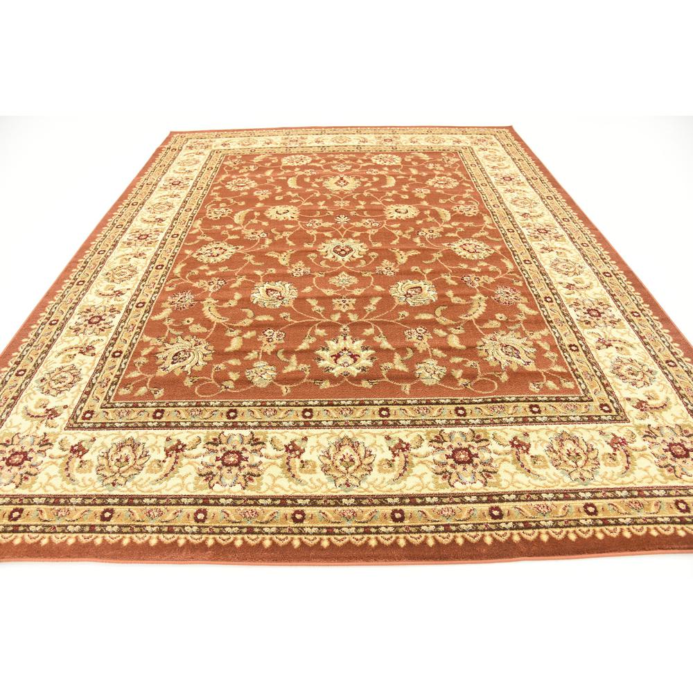 St. Louis Voyage Rug, Terracotta (8' 0 x 10' 0). Picture 4
