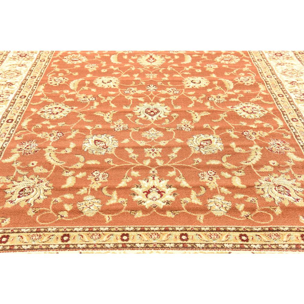 St. Louis Voyage Rug, Terracotta (8' 0 x 10' 0). Picture 5