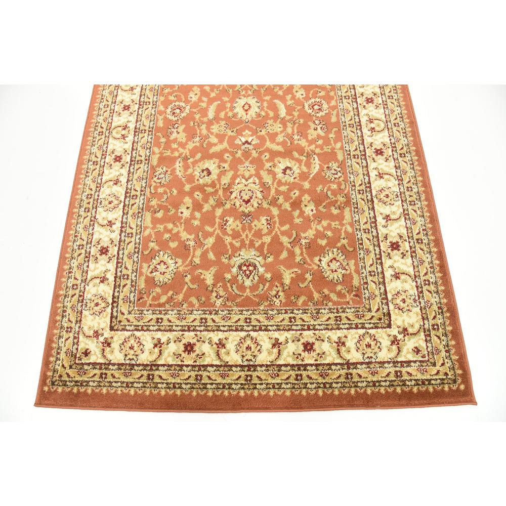 St. Louis Voyage Rug, Terracotta (4' 0 x 6' 0). Picture 5