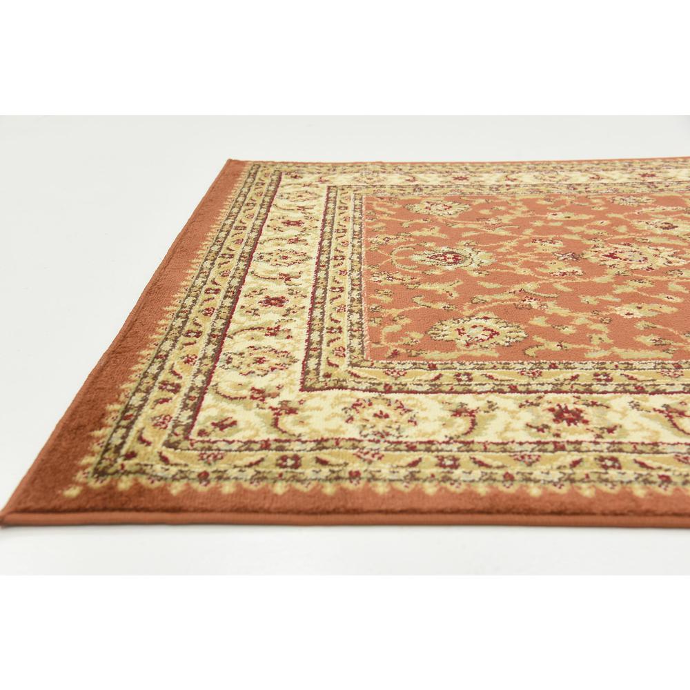 St. Louis Voyage Rug, Terracotta (4' 0 x 6' 0). Picture 6