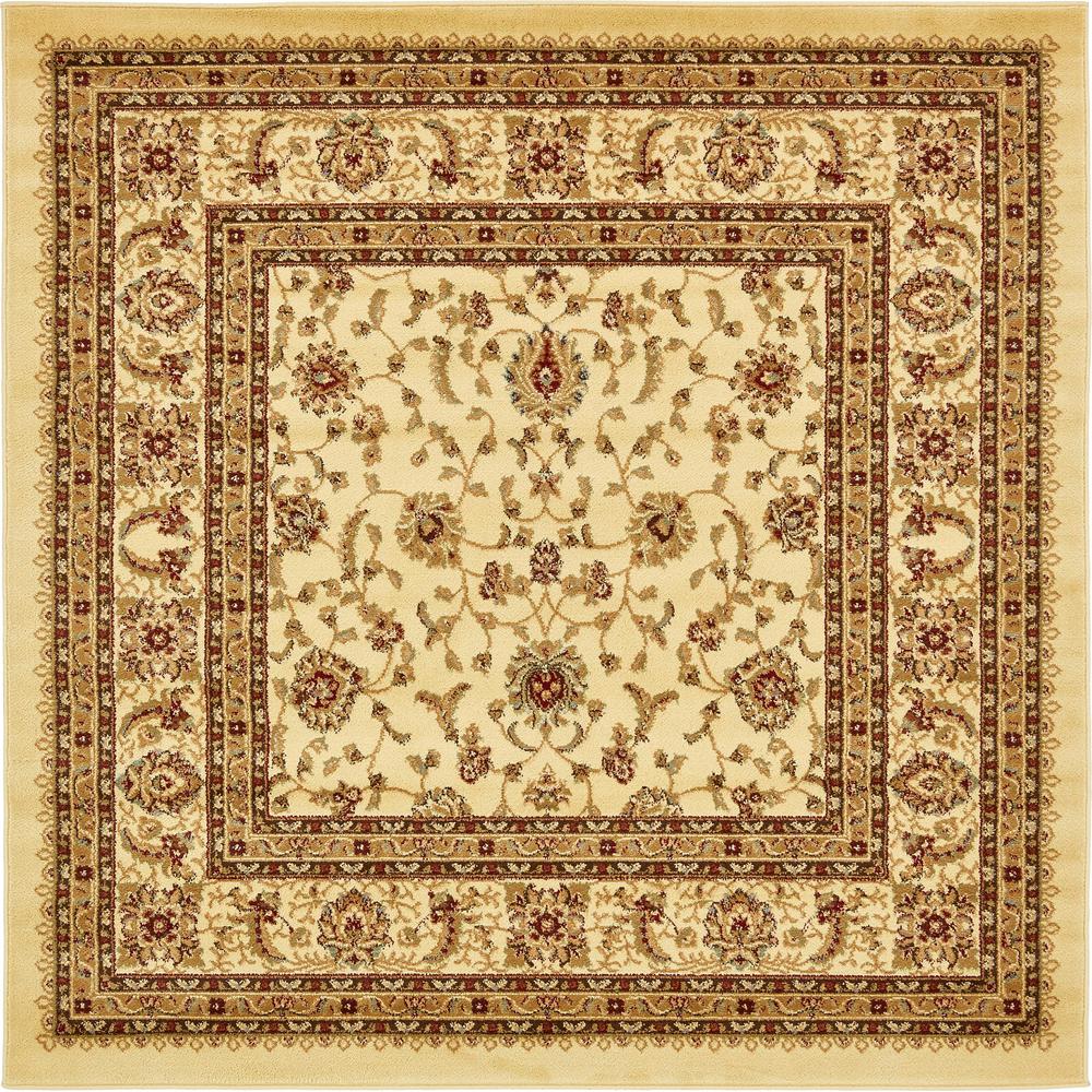 St. Louis Voyage Rug, Ivory (6' 0 x 6' 0). Picture 1
