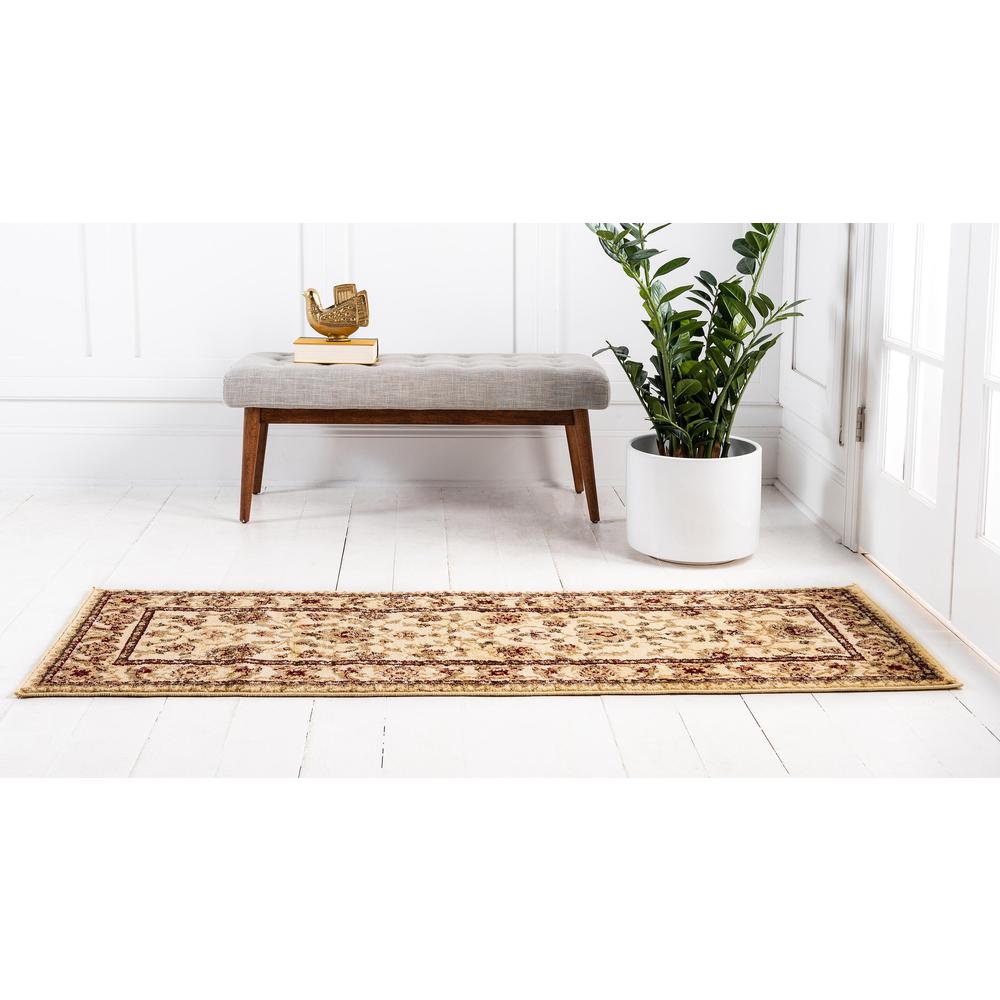 St. Louis Voyage Rug, Ivory (2' 7 x 10' 0). Picture 4