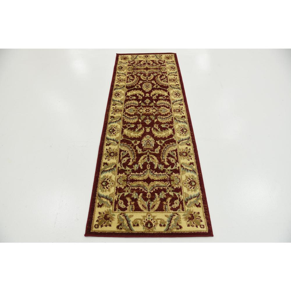 Hickory Voyage Rug, Red (2' 2 x 6' 0). Picture 4
