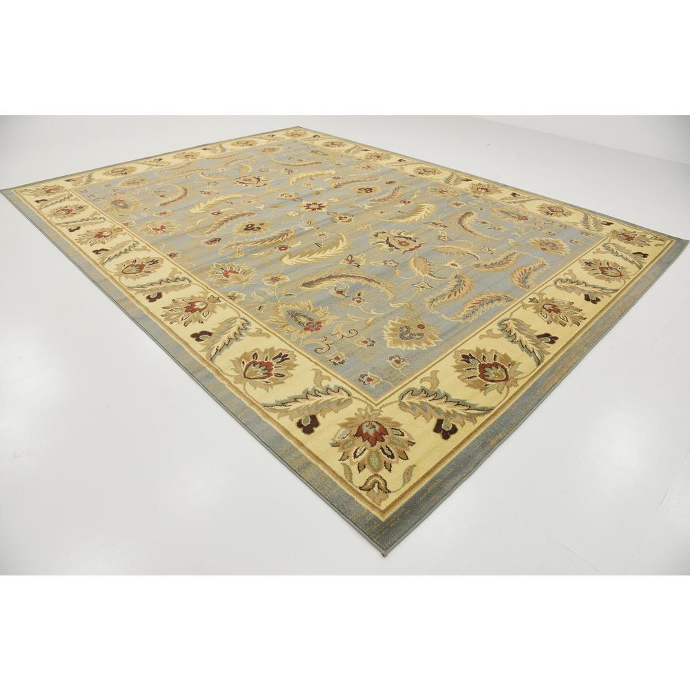 Hickory Voyage Rug, Light Blue (10' 0 x 13' 0). Picture 3