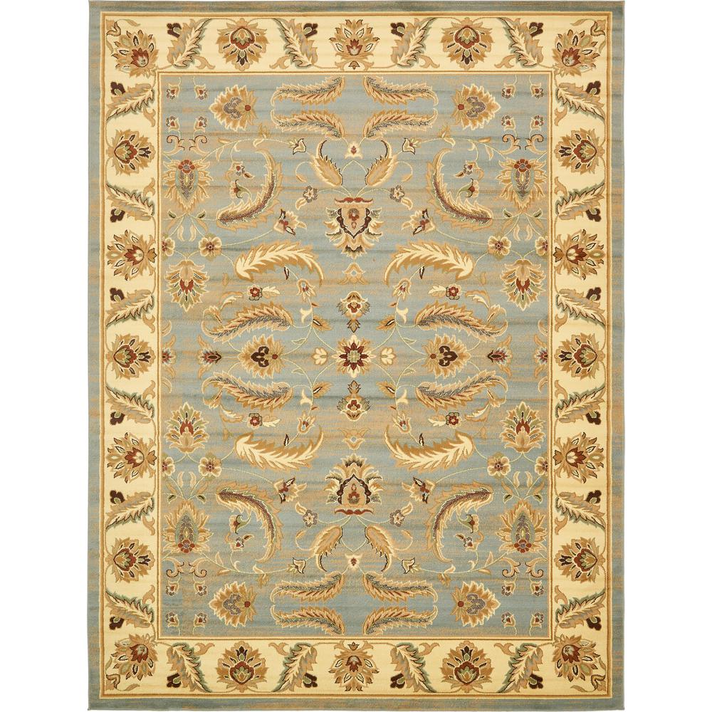 Hickory Voyage Rug, Light Blue (10' 0 x 13' 0). Picture 1