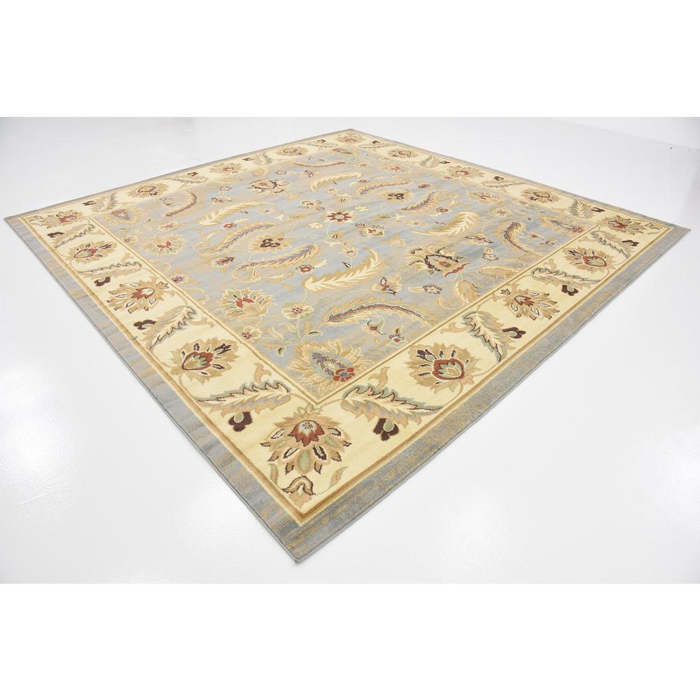 Hickory Voyage Rug, Light Blue (10' 0 x 10' 0). Picture 3