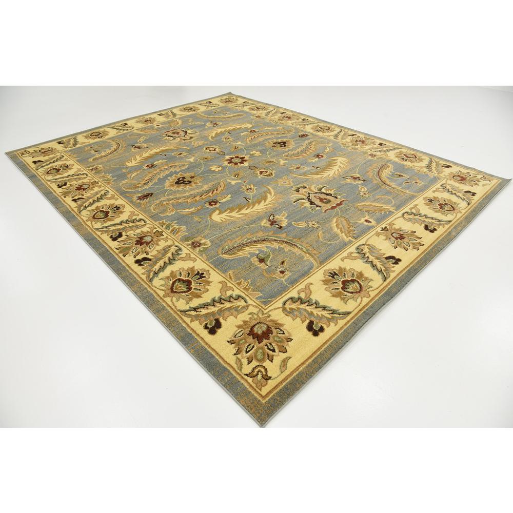 Hickory Voyage Rug, Light Blue (8' 0 x 10' 0). Picture 3