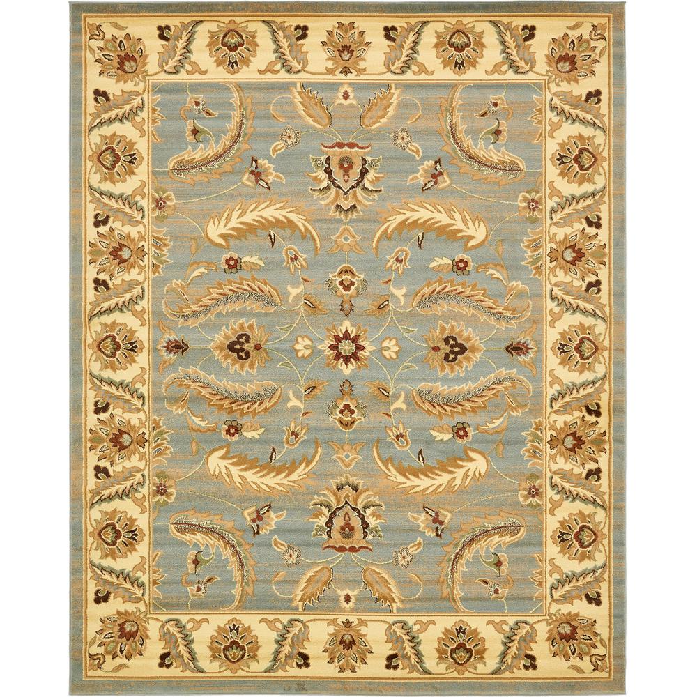 Hickory Voyage Rug, Light Blue (8' 0 x 10' 0). Picture 1