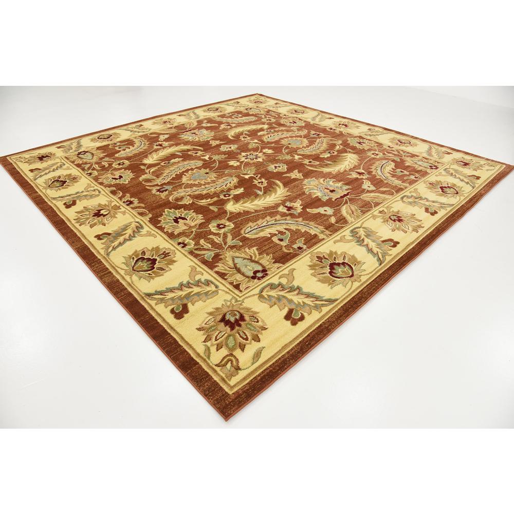 Hickory Voyage Rug, Terracotta (10' 0 x 10' 0). Picture 6