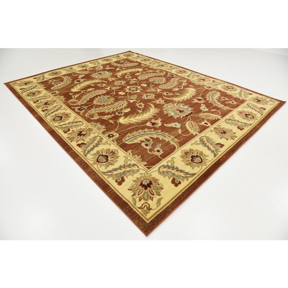 Hickory Voyage Rug, Terracotta (8' 0 x 10' 0). Picture 3