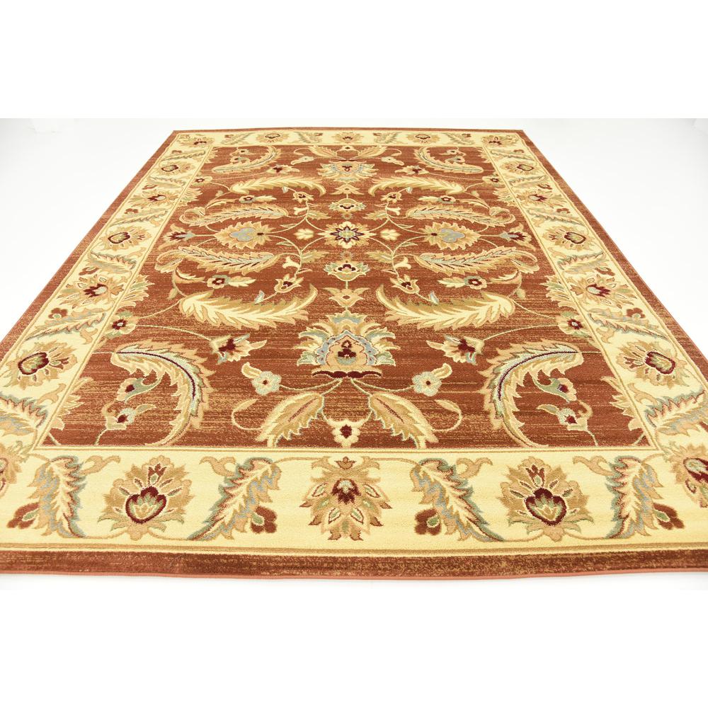 Hickory Voyage Rug, Terracotta (8' 0 x 10' 0). Picture 4