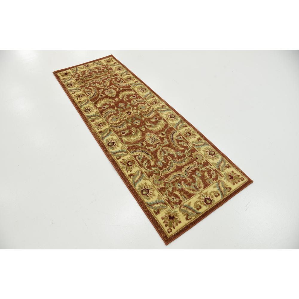 Hickory Voyage Rug, Terracotta (2' 2 x 6' 0). Picture 6