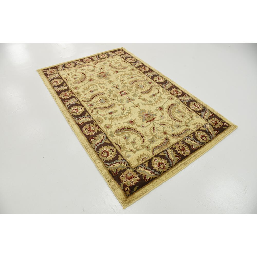 Hickory Voyage Rug, Ivory (4' 0 x 6' 0). Picture 3