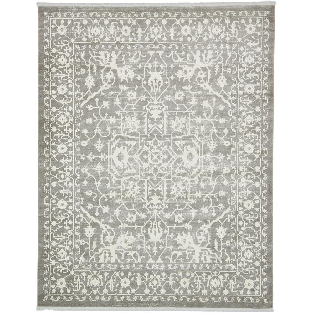 Olympia New Classical Rug, Gray (8' 0 x 10' 0). Picture 1