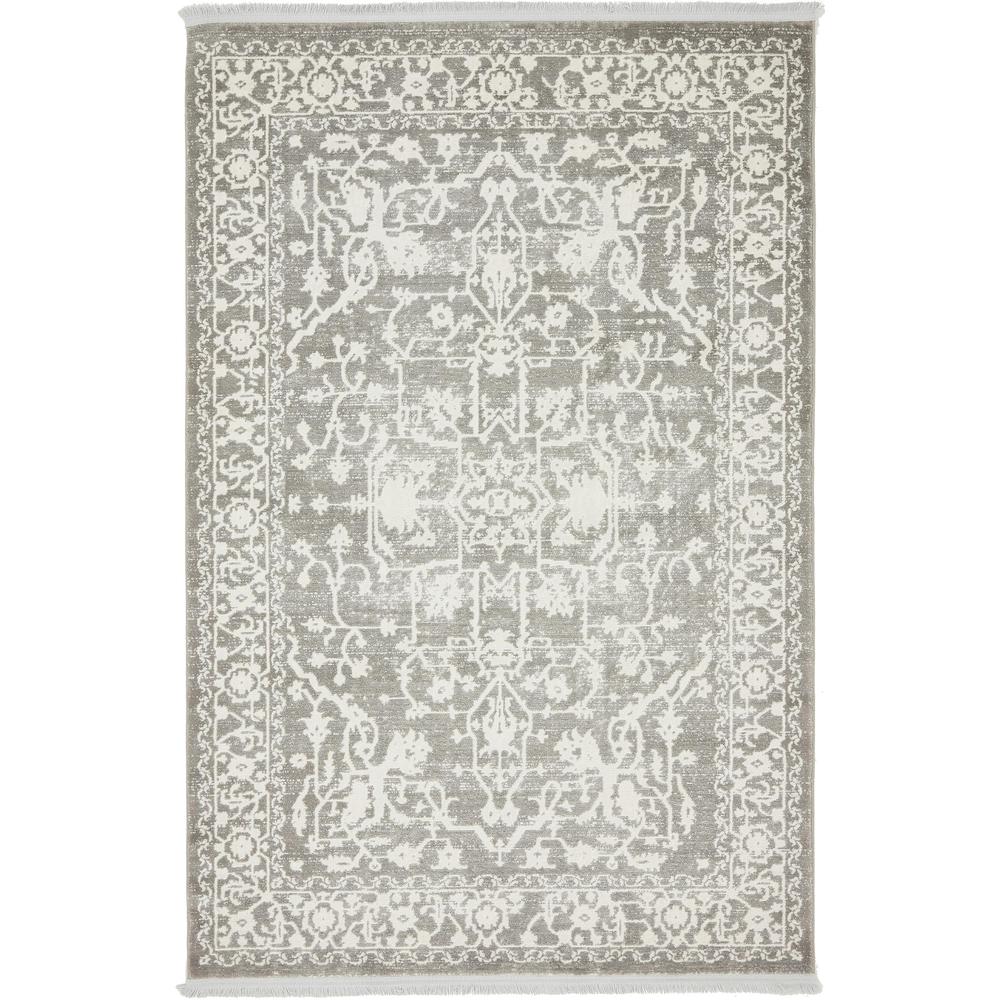 Olympia New Classical Rug, Gray (4' 0 x 6' 0). Picture 1