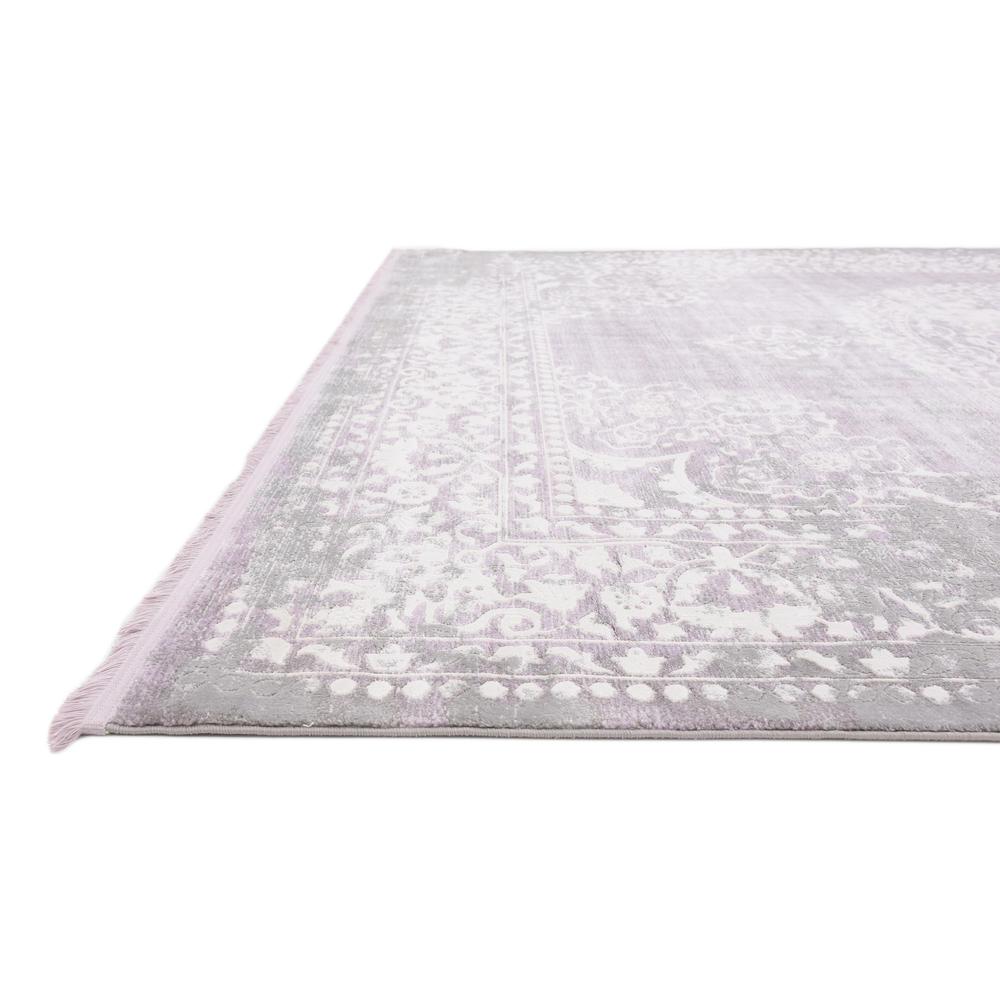 Olwen New Classical Rug, Purple (8' 0 x 10' 0). Picture 6